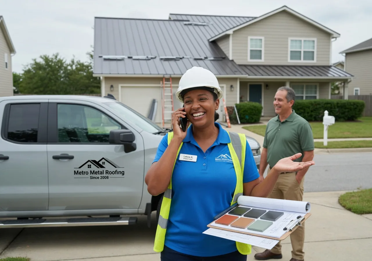 Storm Damage Metal Roof Repair in New Castle, KY